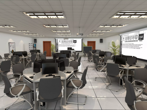 融合前沿科技的沉浸式多媒体教室设计——以电脑动画专业教学为例